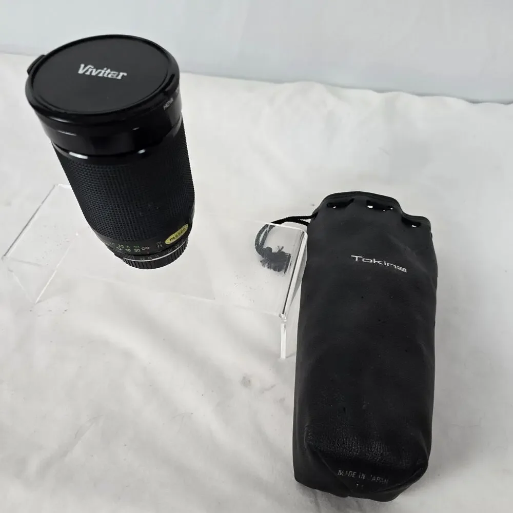 Vivitar 35mm Lens MC Macro Focusing Zoom No.77659097 072mm 28-200mm 1:3.5-5.3